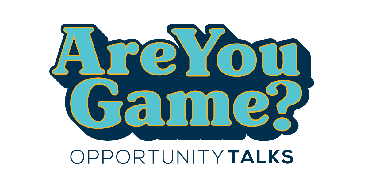 Are You Game? The 2020 OpportunityTalks logo