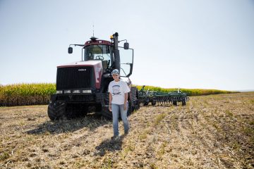 44 - Farming, action shot, truck shot, full body, wide angle, smile, 1 person