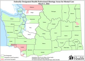 Mental Health Shortage Areas
